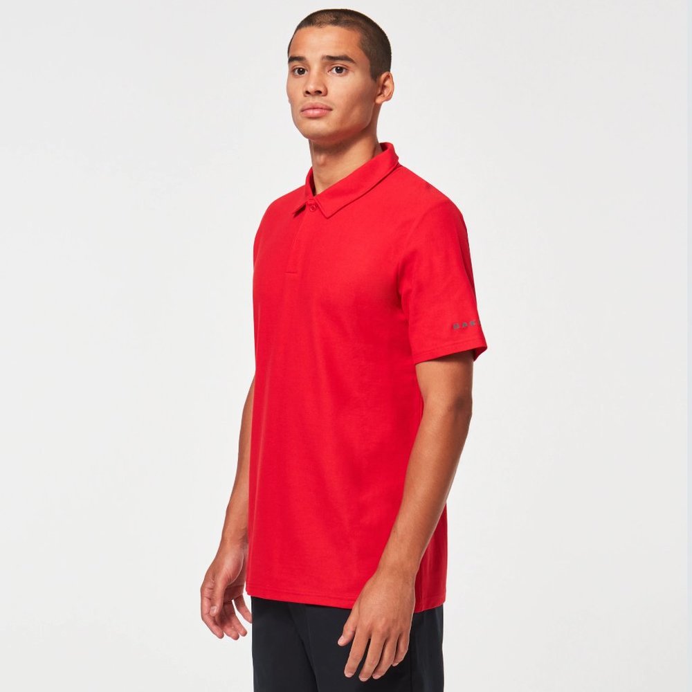 Oakley Men's Clubhouse Rc Polo 2.0  Red - Picture 3 of 12